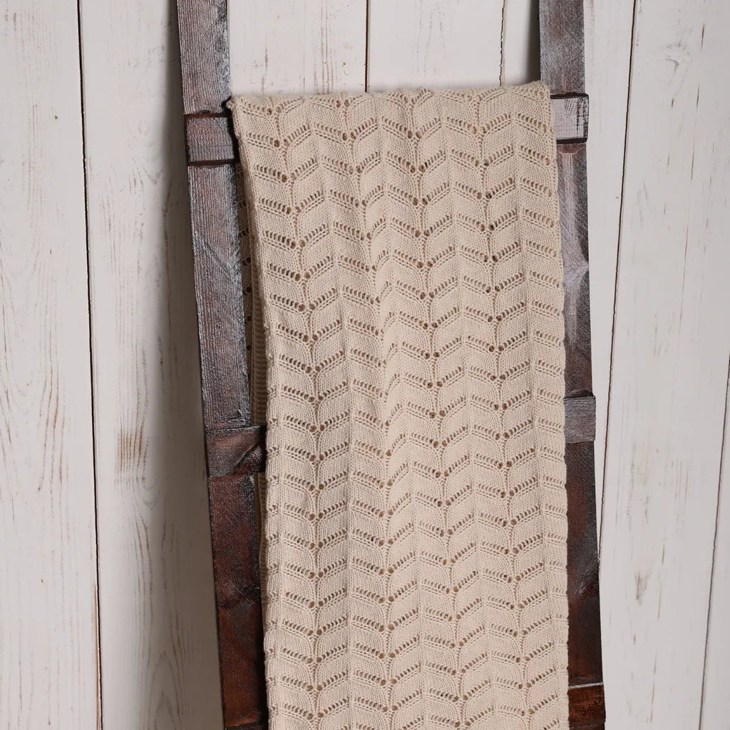 %100 Organik Pamuk Hipoalerjenik Çizgi Desenli Bebek Battaniyesi